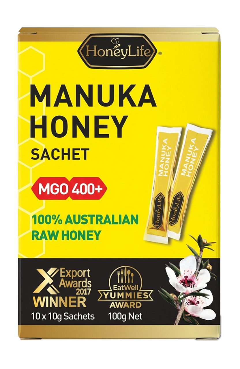 Mật ong Manuka Honeylife dạng gói 10*10g MGO 400+