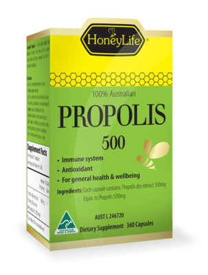 Keo Ong Honeylife 500mg 360 Viên